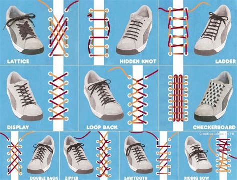 How to Lace up Sneakers 3 Different Ways: Step.